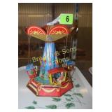 VINTAGE JW TIN LITHO WINDUP TOY IN WORKING