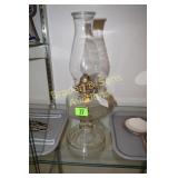 VINTAGE 18" OIL LAMP