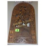 CONTEMPORARY AFRICAN WALL HANGING