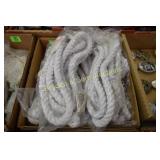 GROUP OF 5 NEW PARTRADE COTTON LEAD ROPES