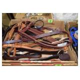 GROUP OF 6 NEW HIGH QUALITY LEATHER BREAST