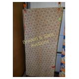 VINTAGE HAND STITCHED 64" X 78" QUILT