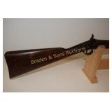 ANTIQUE ELI WHITNEY PERCUSSION SHOTGUN WITH