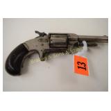 ANTIQUE ELI WHITNEY ARMS 6 SHOT REVOLVER
