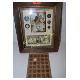 FRAMED 9" X 7" PRINT TITLED "THE SILVER STANDARD