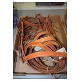 GROUP OF 6 NEW HIGH QUALITY LEATHER HORSE