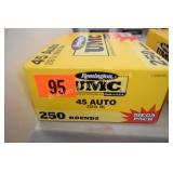 GROUP OF 250 RDS REMINGTON CAL 45 ACP 230 GRAIN