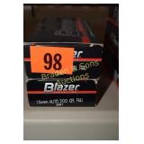 GROUP OF 100 RDS BLAZER CAL. 10MM AUTO 200 GRAIN