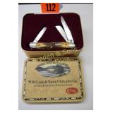 NEW CASE USA MODEL 5318 THREE BLADE POCKET KNIFE