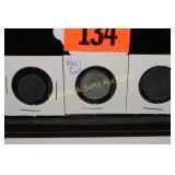 GERMAN 1, 5, AND 10 PHENNIG NAZI COINS  WITH