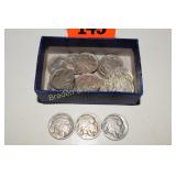 GROUP OF 20- 1920 TO 1929 BUFFALO NICKELS