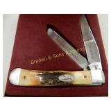 NEW CASE XX MODEL 5254 DOUBLE BLADE POCKET KNIFE