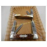 NEW CASE XX MODEL 5225 1/2 DOUBLE BLADE POCKET