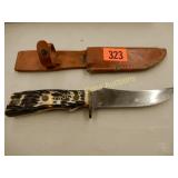 VINTAGE IMPERIAL KIT CARSON FIXED BLADE KNIFE