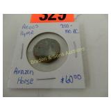 ANCIENT FROM 250-190 BC COIN FEATURING