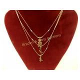 GROUP OF 3 COPPER NATIVE AMERICAN