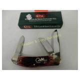 NEW CASE XX MODEL TB8339 TRIPLE BLADE POCKET