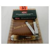 NEW CASE XX DOUBLE BLADE POCKET KNIFE MODEL 6254