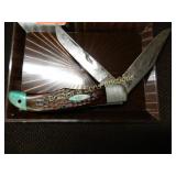 VINTAGE USED CASE XX DOUBLE BLADE POCKET KNIFE