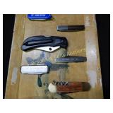 GROUP OF 10 POCKET KNIVES