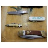 GROUP OF 10 POCKET KNIVES