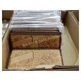 GROUP OF 20 NEW TOOLED LEATHER WALLETS