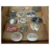 GROUP OF 15 NEW WESTERN BELT BUCKLES