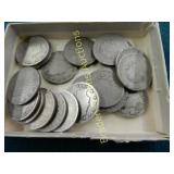 GROUP OF 20 V-NICKELS FROM 1897-1912