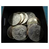 GROUP OF 13 SUSAN B ANTHONY DOLLARS
