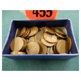 GROUP OF 70 US WHEAT PENNIES