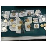 GROUP OF ASSTD US COINS. MOST ARE UNCIRCULATED