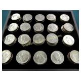 GROUP OF 100 KENNEDY HALF DOLLARS