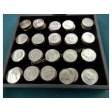 GROUP OF 100 KENNEDY HALF DOLLARS
