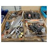 GROUP OF 4 BOXES OF ASSTD TOOLS