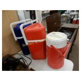 TWO WINE COOLERS AND ONE WATER JUG