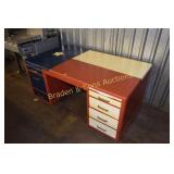 CONTEMPORARY DESK WITH TEXAS FLAG MOTIF