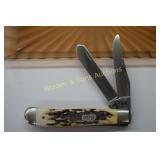 NEW CASE XX MODEL 5207 TWO BALDE POCKET