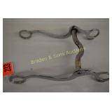 MAKER MARKED KELLY SILVER MOLDED BIT IN MINT