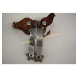 MAKER MARKED CROCKETT ALUMINUM SPURS