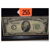 US 1934A $10.00 FEDERAL RESERVE NOTE SIGNED