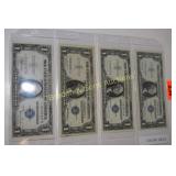 US SERIES 1935 SILVER CERT STAR NOTE