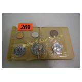 US 1961, 1962, 1963 AND 1964 PROOF SILVER COIN