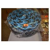 GROUP OF 5 ROLLS OF BRAIDED BELTING