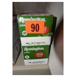 GROUP OF 200 RDS REMINGTON CAL 45 ACP 230 GRAIN