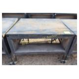 USED 49" X 41" HEAVY DUTY PORTABLE METAL WORK