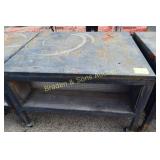USED 49" X 41" HEAVY DUTY PORTABLE METAL WORK