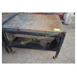 USED 49" X 41" HEAVY DUTY PORTABLE METAL WORK
