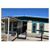 USED 124" T X 290" W X 164" D PORTABLE METAL