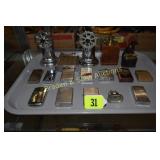 GROUP OF 15 VINTAGE LIGHTERS