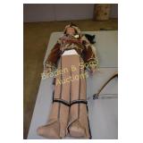 55" NATIVE AMERICAN DOLL